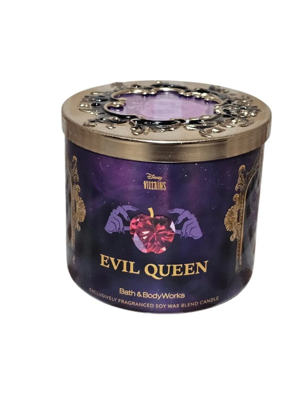 Bath & Body Works Disney Villains 3-Wick Candle - EVIL QUEEN